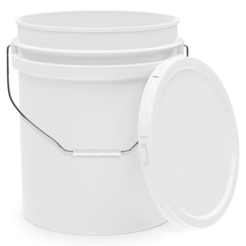 Durable 5-Gallon Buckets with Lid | Multi-Use Eco-Friendly Pails