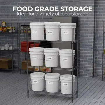 Durable 5-Gallon Buckets with Lid | Multi-Use Eco-Friendly Pails