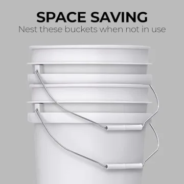 Durable 5-Gallon Buckets with Lid | Multi-Use Eco-Friendly Pails