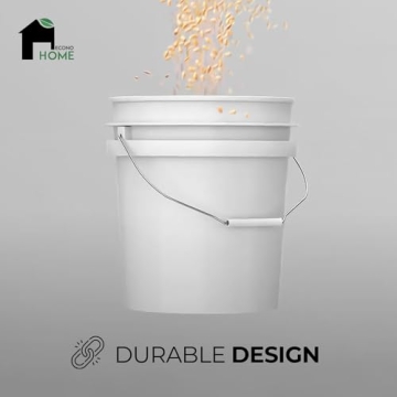 Durable 5-Gallon Buckets with Lid | Multi-Use Eco-Friendly Pails