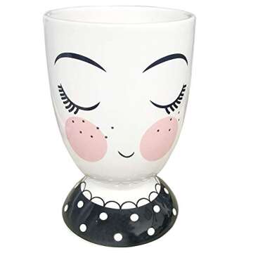 Beitewei Makeup Brush Holder - Chic Ceramic Organizer