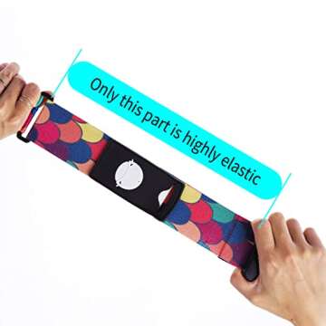 Travelkin Luggage Strap with TSA Lock for Suitcase