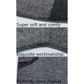 GADEWAKE Womens Color Block Long Sleeve Pocket Tops