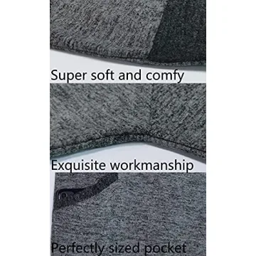 GADEWAKE Womens Color Block Long Sleeve Pocket Tops