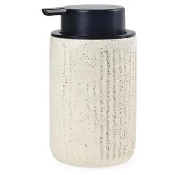 BosilunLife 12oz Ceramic Soap Dispenser for Kitchen & Bathroom