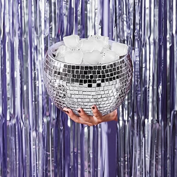 Disco Ball Ice Bucket Large- Last Disco Bachelorette Party Decorations | Groovy Barware, 70s Birthda...