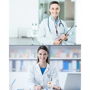 Nurse ID Badge Lanyard with Retractable Clip