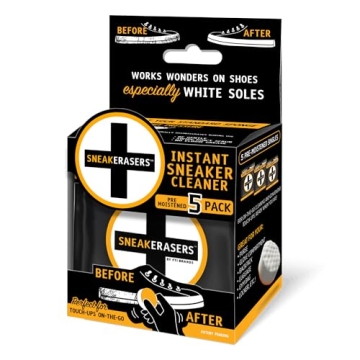 SneakERASERS Instant Sneaker Cleaner Sponge – Portable & Effective Shoe Cleaning