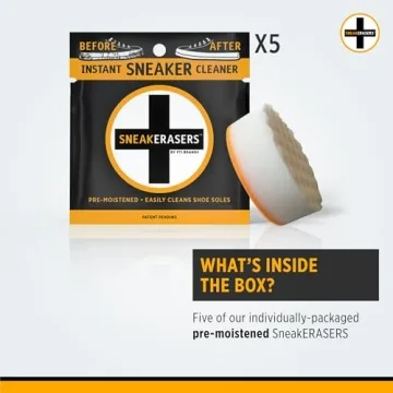 SneakERASERS Instant Sneaker Cleaner Sponge for All Sneakers