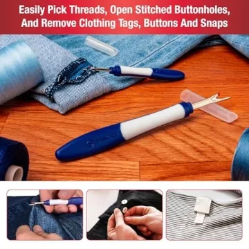 SINGER Comfort Grip Seam Ripper Set for Easy Sewing