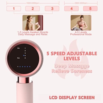 Movo Massage Gun - Deep Tissue Massage for Pain Relief