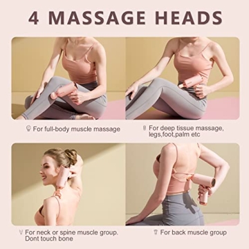 Movo Massage Gun - Deep Tissue Massage for Pain Relief