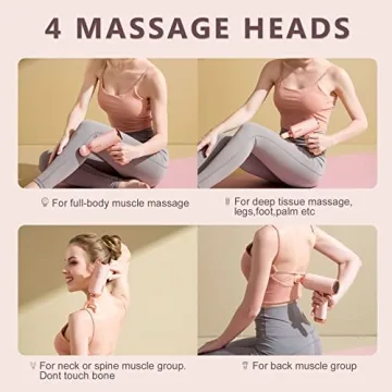 Movo Massage Gun - Deep Tissue Massage for Pain Relief