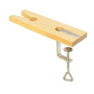 RIO Jewelers Saw Frame Kit with Bench Pin, Saw Blades and Adjustable 3" Frame