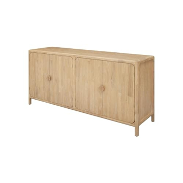 Hansville Sideboard 4 Doors 2 Inner Drawers for Modern Living