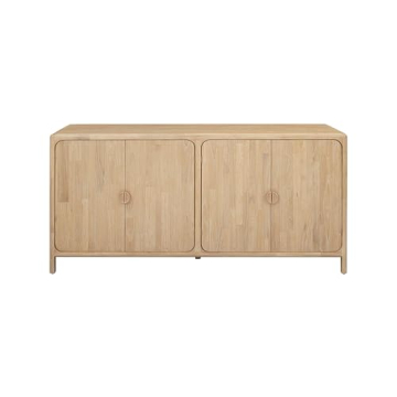 Hansville Sideboard 4 Doors 2 Inner Drawers for Modern Living