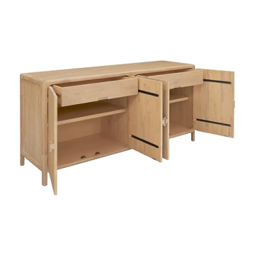 Hansville Sideboard 4 Doors 2 Inner Drawers for Modern Living