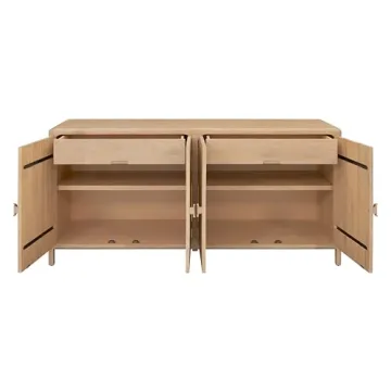 Hansville Sideboard 4 Doors 2 Inner Drawers for Modern Living