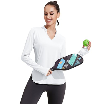 PINSPARK Women's Long Sleeve Workout Top for Active Lifestyle