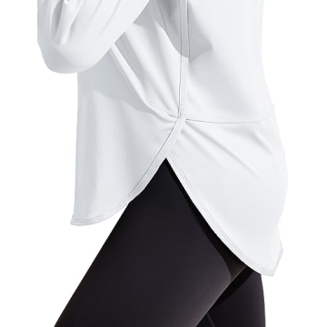 PINSPARK Women's Long Sleeve Workout Top for Active Lifestyle