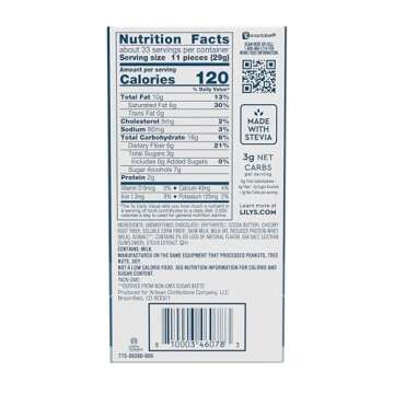 LILY'S Salted Caramel Milk Chocolate Style No Sugar Added, Sweets Bars, 2.8 oz (12 Count)