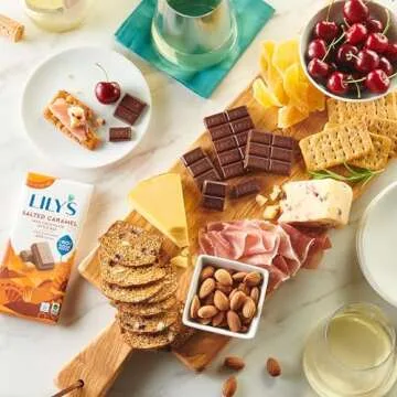 LILY'S Salted Caramel Milk Chocolate Bars Sugar Free 2.8 oz