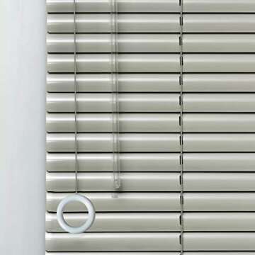 Boao 100 Pieces Roman Blind Curtain Rings, O-Rings Plastic Rings for Roman Shades (White, 16 mm)