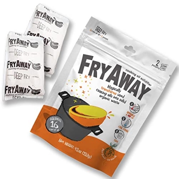 FryAway Cooking Oil Solidifier - Eco-Friendly Oil Cleanup Solution