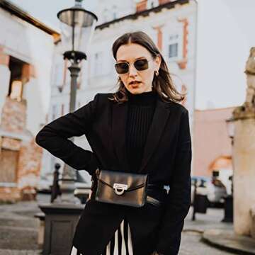 Stylish ECOSUSI Women’s Fanny Pack - Perfect for Any Occasion