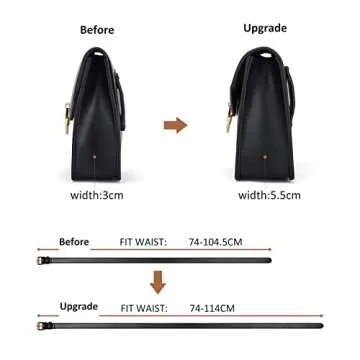 Stylish ECOSUSI Women’s Fanny Pack - Perfect for Any Occasion