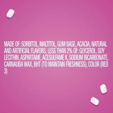 ORBIT Bubblemint Sugar Free Chewing Gum 4 Pack