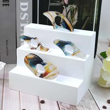 QNNEFF 4pcs Book Page Holders for Reading Acrylic Thumb Bookmark Holder Book Opener Holder Keep Book Open Book Reading Accessories for Book Lovers Teacher Student Bookworm Gifts (White)