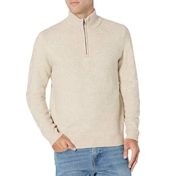 Men's Soft Touch Quarter-Zip Sweater - Warm & Stylish