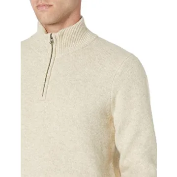 Men's Soft Touch Quarter-Zip Sweater - Warm & Stylish