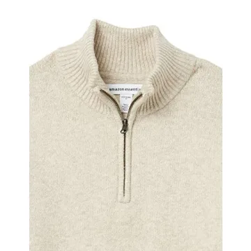 Men's Soft Touch Quarter-Zip Sweater - Warm & Stylish