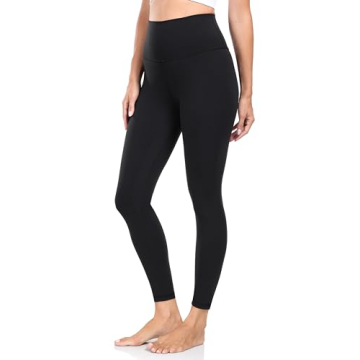 YUNOGA Women's Soft High Waisted Yoga Pants - Comfort & Style