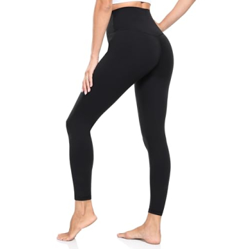 YUNOGA Women's Soft High Waisted Yoga Pants - Comfort & Style