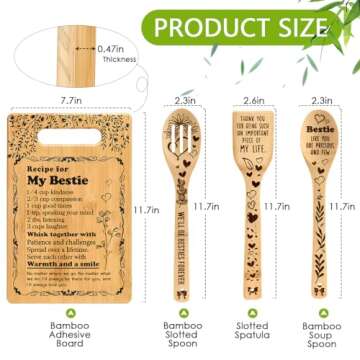 To My Bestie Gifts for Friendship Gifts for Women Friends Birthday Christmas Gifts Ideas for BFF Bes...