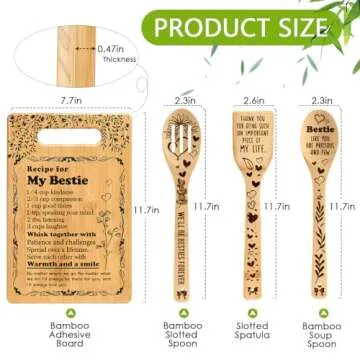 To My Bestie Gifts for Friendship Gifts for Women Friends Birthday Christmas Gifts Ideas for BFF Bes...