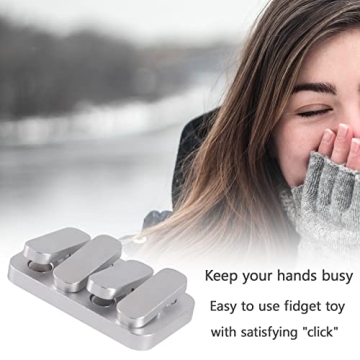 Metal Fidget Slider for Stress Relief and Focus