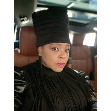 Mrotrida Velvet Fringe Choker for Halloween Parties