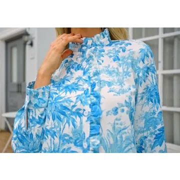 EZAPINE Women Floral Mini Dress Elegant Work and Party