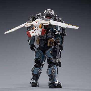 JOYTOY 1/18 Action Figures 4-Inch 10th Legion Flying Heavy Cavalry Dark Source Collection Action Fig...