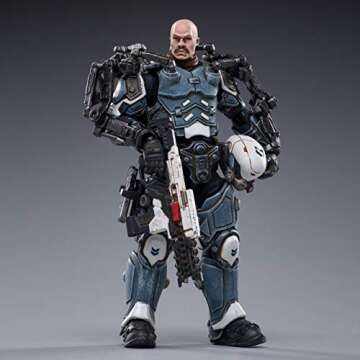 JOYTOY 1/18 Action Figures 4-Inch 10th Legion Flying Heavy Cavalry Dark Source Collection Action Figure Military Model (Style A)