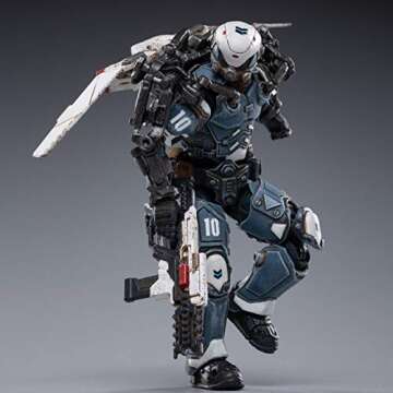 JOYTOY 1/18 Action Figures 4-Inch 10th Legion Flying Heavy Cavalry Dark Source Collection Action Figure Military Model (Style A)