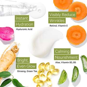 Retinol Anti-Aging Face Moisturizer for All Skin Types