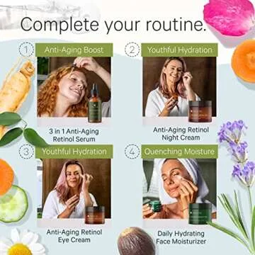 Retinol Anti-Aging Face Moisturizer for All Skin Types