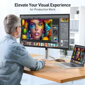 USB C to DisplayPort 1.4 Cable Supports 8K and 4K