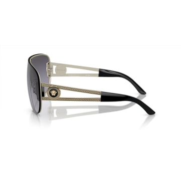 Versace Sunglasses for Women in Pale Gold and Gradient