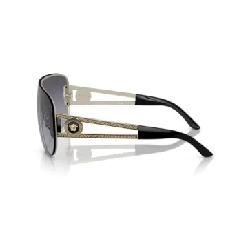 Versace Sunglasses for Women in Pale Gold and Gradient